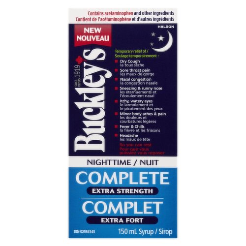 Buckley's - Complete Syrup Nighttime Extra Strength