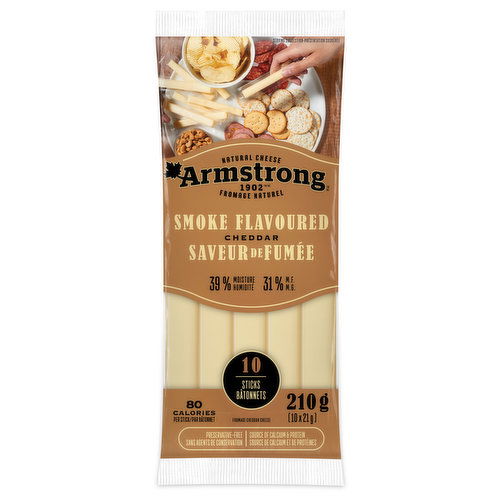 Armstrong - Smoke Flavoured Cheddar Cheese Sticks