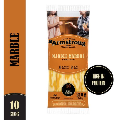 Armstrong - Marble Cheddar Cheese Sticks