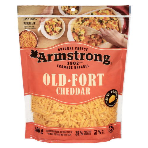 Armstrong - Cheese - Old Yellow Cheddar, Shredded