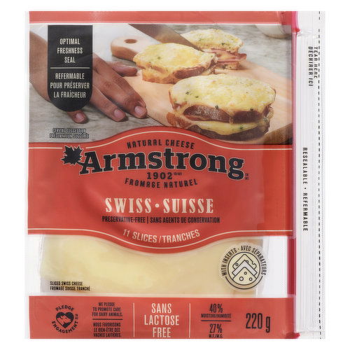 Armstrong - Swiss Cheese Sliced