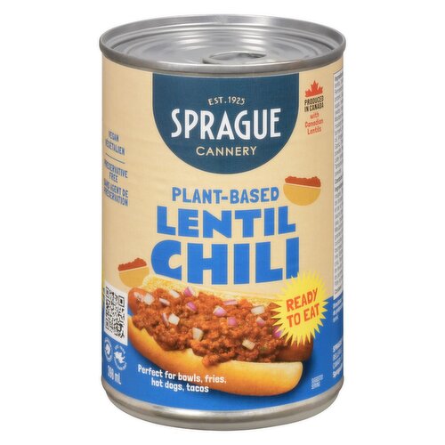 Sprague - Chili Lentil Plant Based