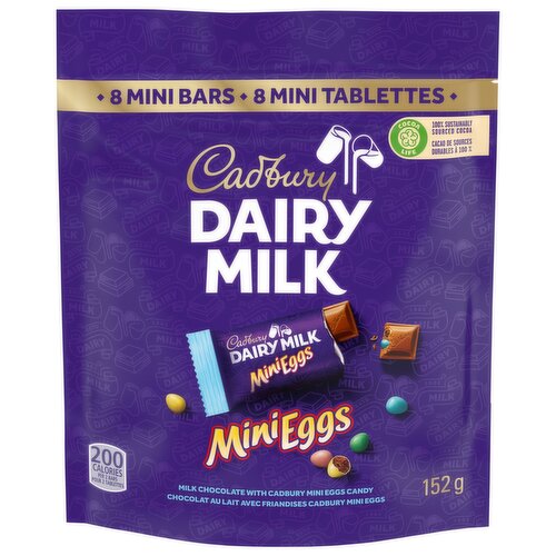 Cadbury - Dairy Milk Mini Eggs Chocolate Bars