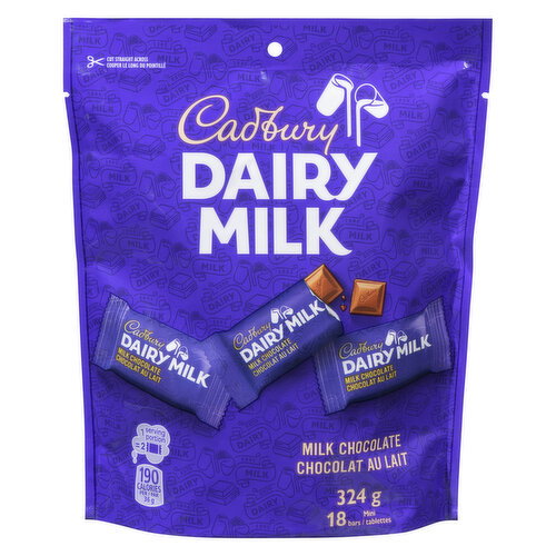 Cadbury - Dairy Milk Chocolate Mini Bars