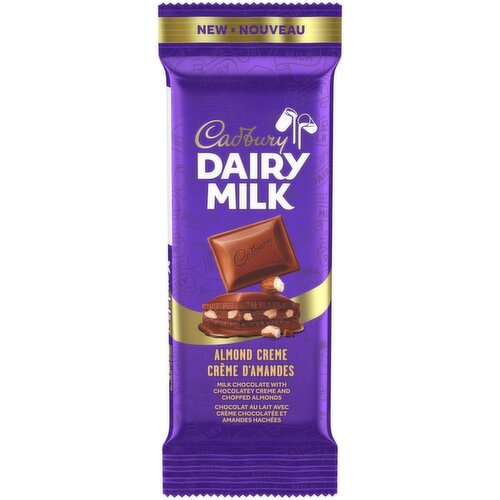 Cadbury - Dairy Milk Almond Creme Chocolate Bar