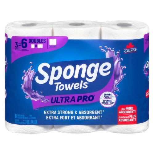 Sponge Towels - Ultra Pro Double Rolls