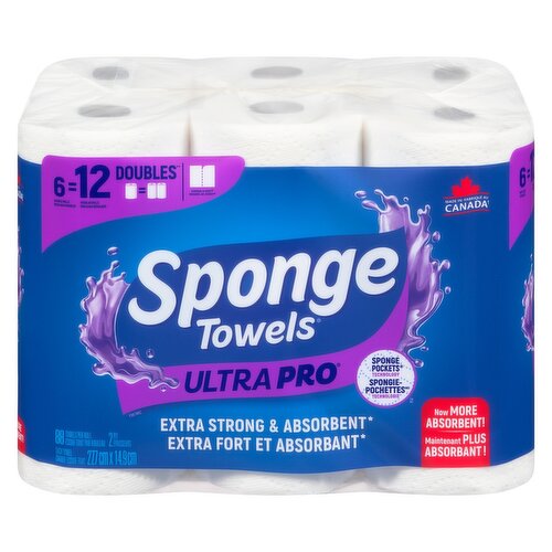 Sponge Towels - Ultra Pro Double Rolls