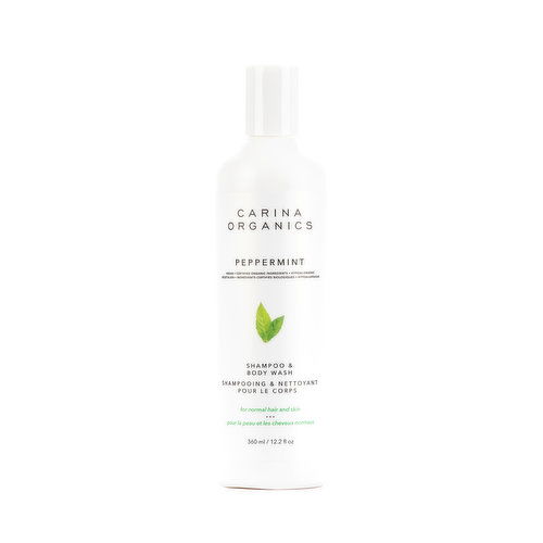 Carina Organics - Shampoo & Body Wash Peppermint