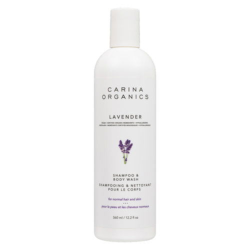 Carina Organics - Shampoo & Body Wash Lavender