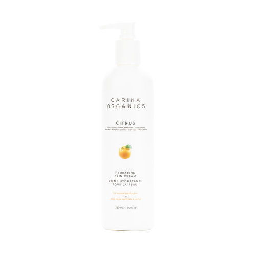 Carina Organics - Hydrating Skin Cream Citrus