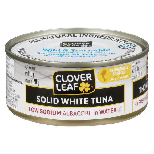 Clover Leaf - White Tuna, Low Sodium