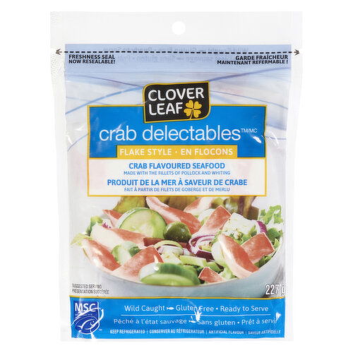 Clover Leaf - Crab Delectables Flake Style