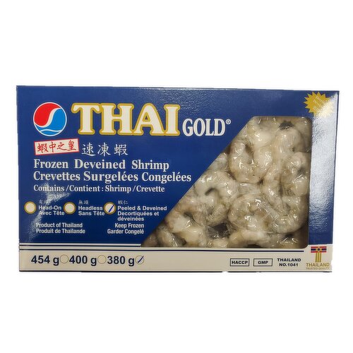 Thai Gold - Frozen Raw Shrimp Meat 51/60