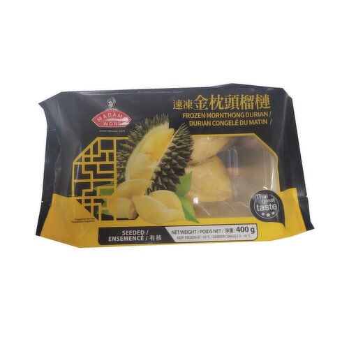 Madam Wong - Durian Monthong Pulp With Seed