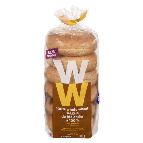 Weight Watchers - Whole Wheat Bagels