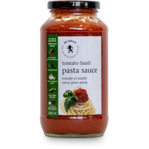 De Luca's - Tomato Basil Pasta Sauce