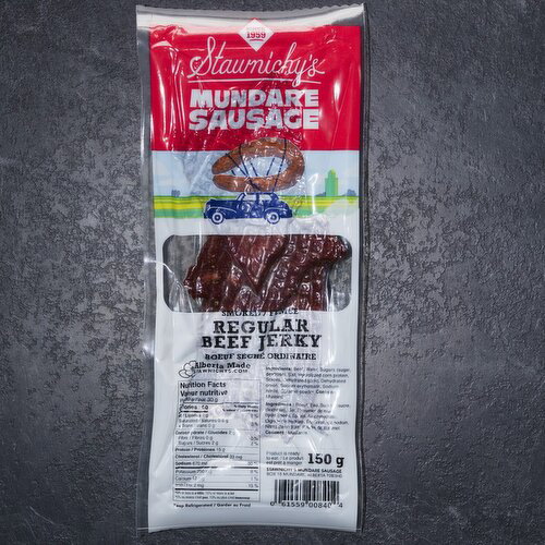 Stawnichy's - Mild Regular Beef Jerky- Mundare Sausage