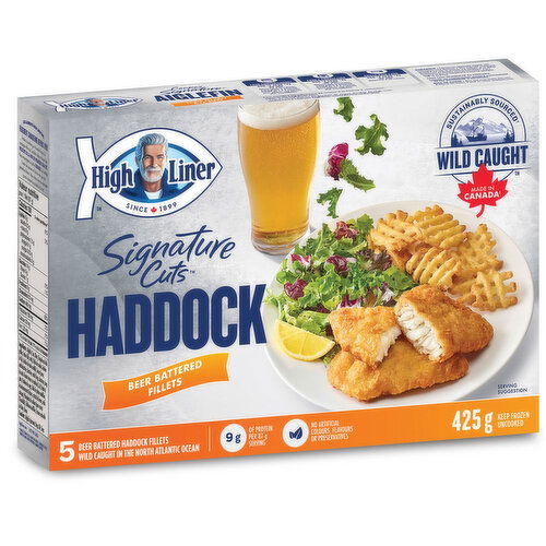 High Liner - Signature Cuts Beer Battered Haddock