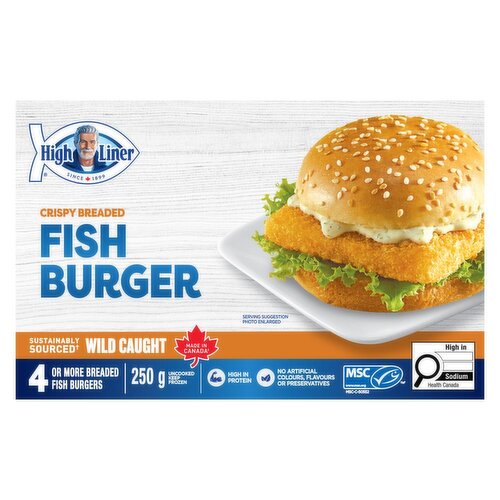 High Liner - Crispy Breaded Fish Burger