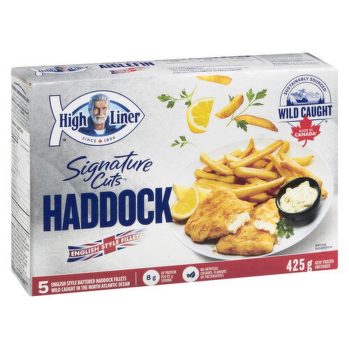 High Liner - Signature Cuts Haddock - English Style