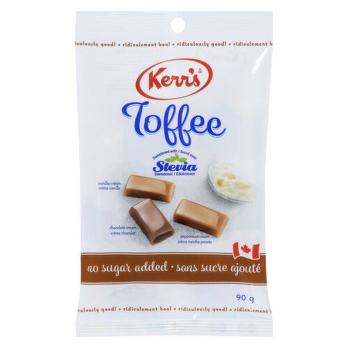 Kerrs - Kerrs no sugar added Assorted toffee