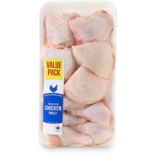 Save-On-Foods - Drumsticks & Thighs Back Attached. Fresh. Family Pack