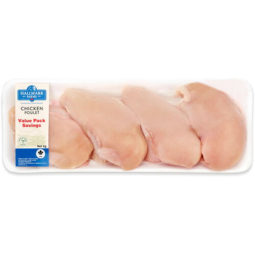 Hallmark - Boneless Skinless Chicken Breast, Value Pack