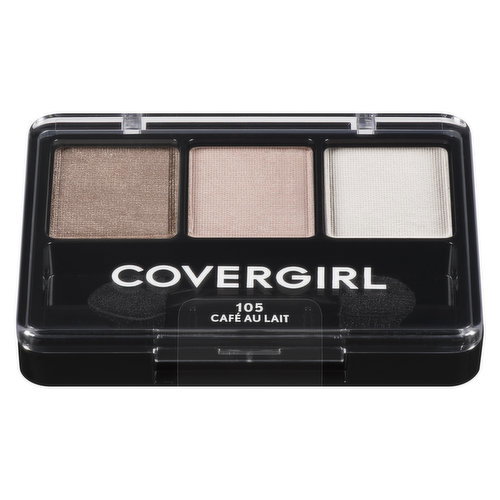 Cover Girl - Eye Enhancers 3-kit Eyeshadow Cafe Au Lait