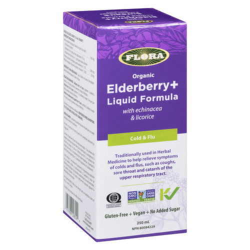 Flora - Elderberry + Formula