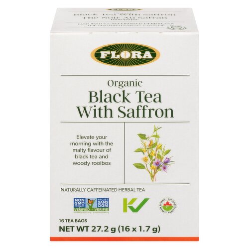 Flora - Black Tea With Saffron