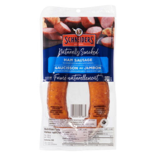 SCHNEIDERS - Naturally Smoked Ham Sausage Ring