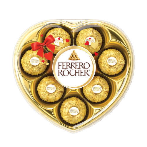 Ferrero - Rocher Fine Assorted Chocolats in Heart Shaped Box