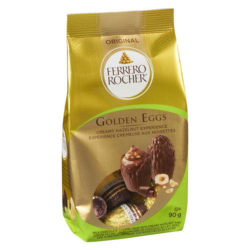 Ferrero - Milk chocolate hazelnut golden eggs