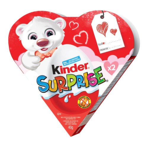 Kinder - Surprise Valentines Day Heart Chocolates