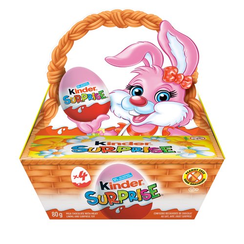 Kinder - Surprise Easter Basket - Pink