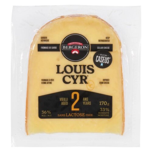 Fromagerie Bergeron - Ripened Firm Cheese Cellar Cheese Louis Cyr Aged 2 Years 36% M.F.