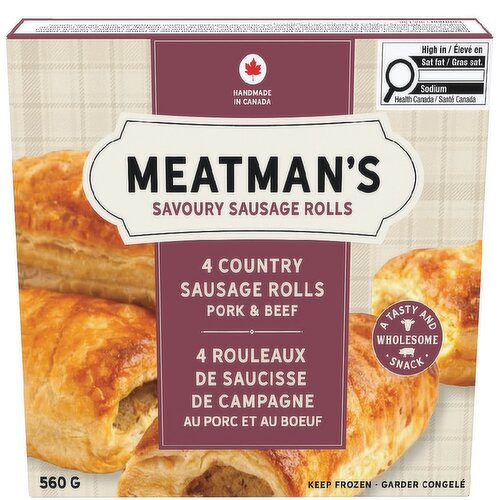 Meatman's - Savoury Sausage Rolls
