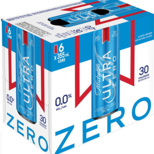 Michelob - Ultra Zero Alcohol - Free Brew, 355mL