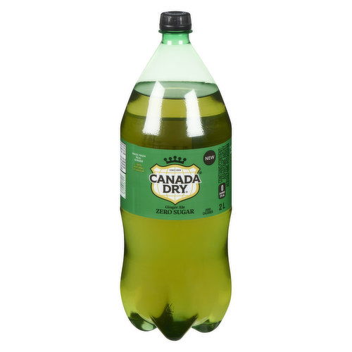 Canada Dry - Ginger Ale Zero Sugar, 2L Bottle