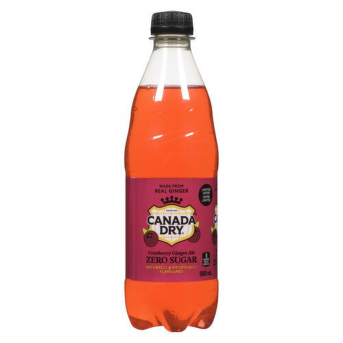 Canada Dry - Zero Sugar Cranberry Ginger Ale