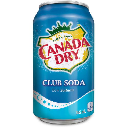 Canada Dry - Club Soda - Low Sodium