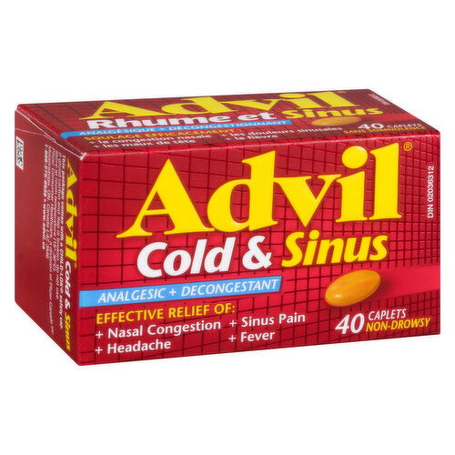 Advil - Cold & Sinus Caplets