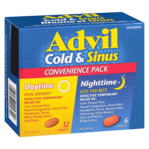 Advil - Cold & Sinus Day Night