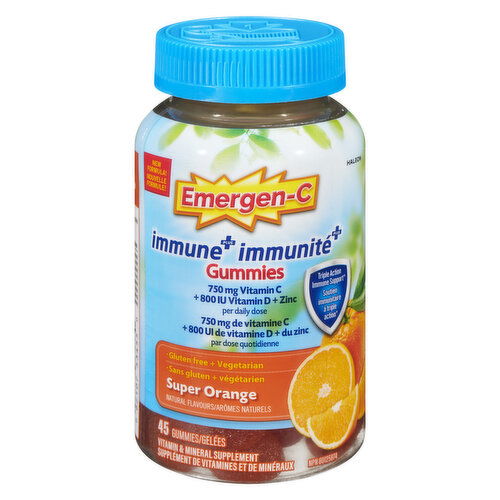 Emergen C - Imm + TA Gummy Orange