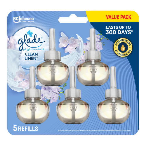 Glade - Glade Plugins Refill VP- Clean Linen