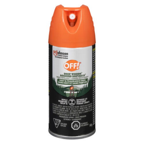 Off! - Deep Woods Insect Repellent - Deet Free