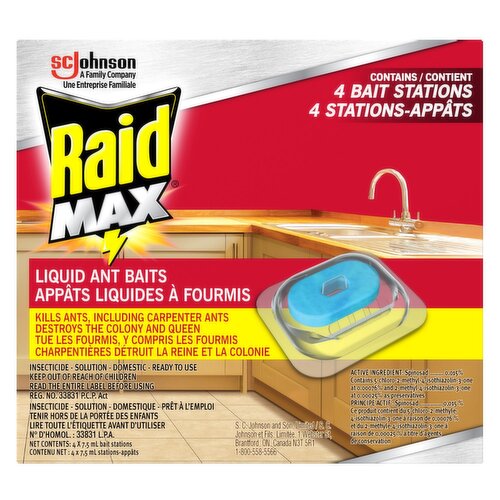 Raid Max - Liquid Ant Baits