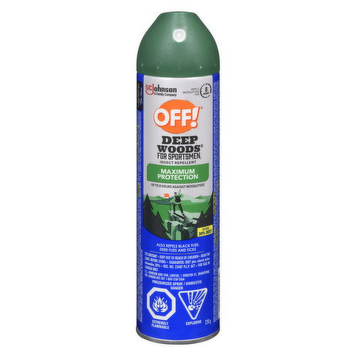 OFF! - Deep Woods Insect Repellent Spray - Sportsmen