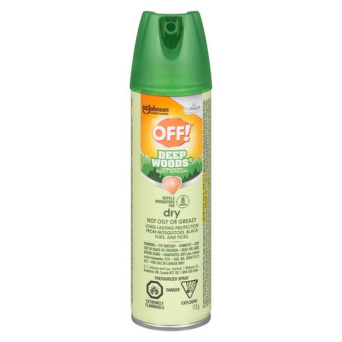 Off! - Deep Woods Insect Repellent - Dry