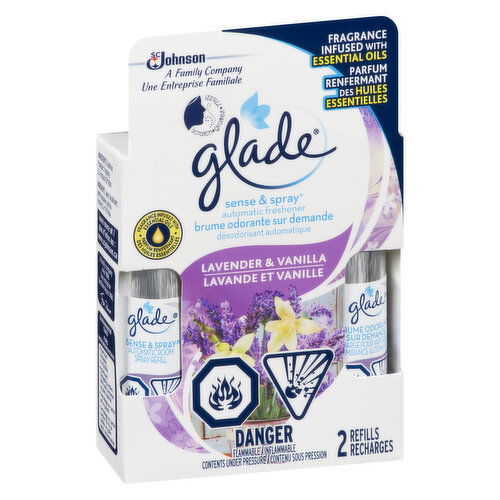 Glade - GLADE Sense & Spray Refl Lavndr Vnilla